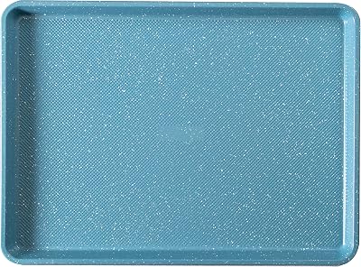 BINO Bakeware Nonstick Cookie Sheet Baking Tray, 13 x 18 Inch - Speckled Light Blue | Premium Quality Textured Baking Sheet with Even-Flow Technology | Dishwasher Safe | Non-Toxic
